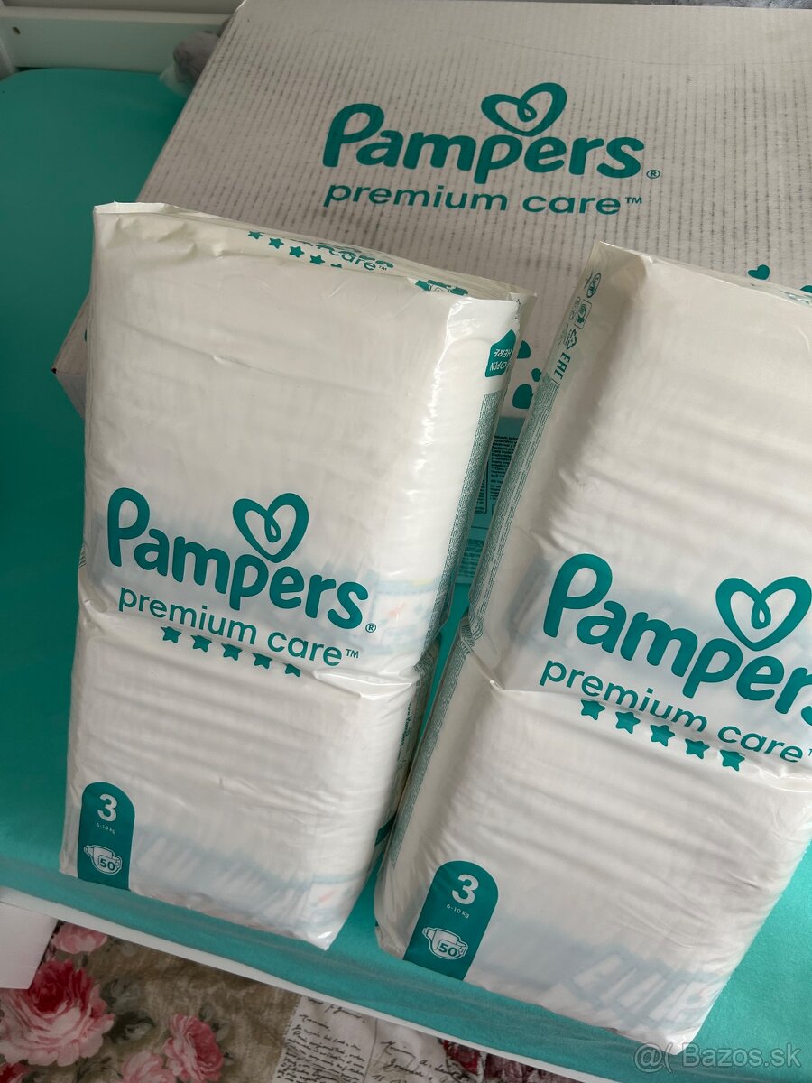 Pampers premium care 3 - 300 ks