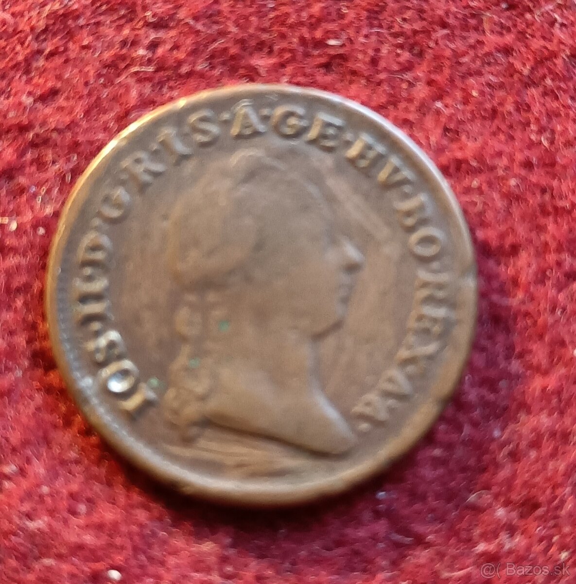 Jozef II 1/2 grajciar 1781 A