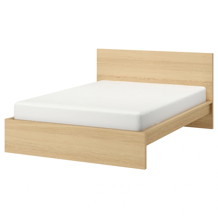 Posteľ MALM IKEA 180x200 + 2X vyklápací rošt