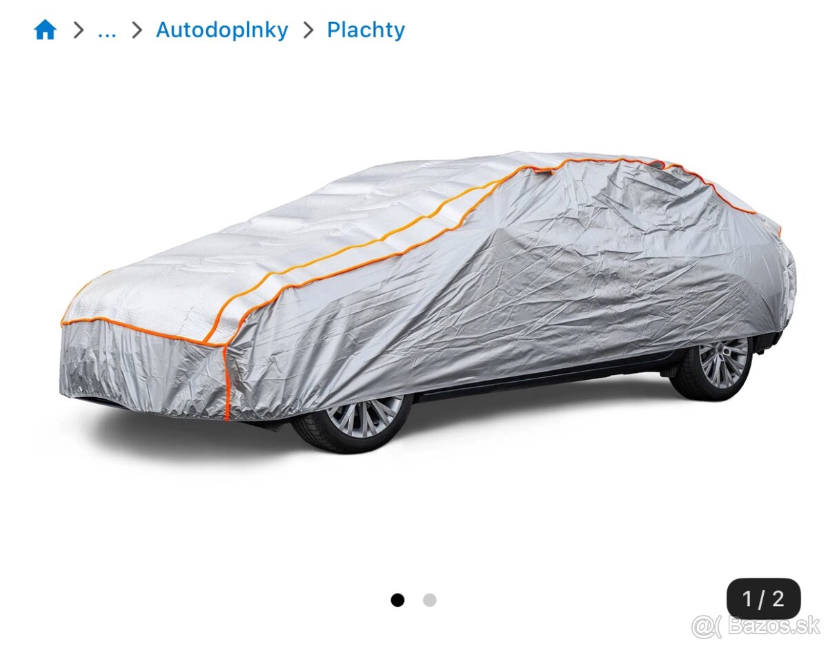 Autoplachta krupobitie