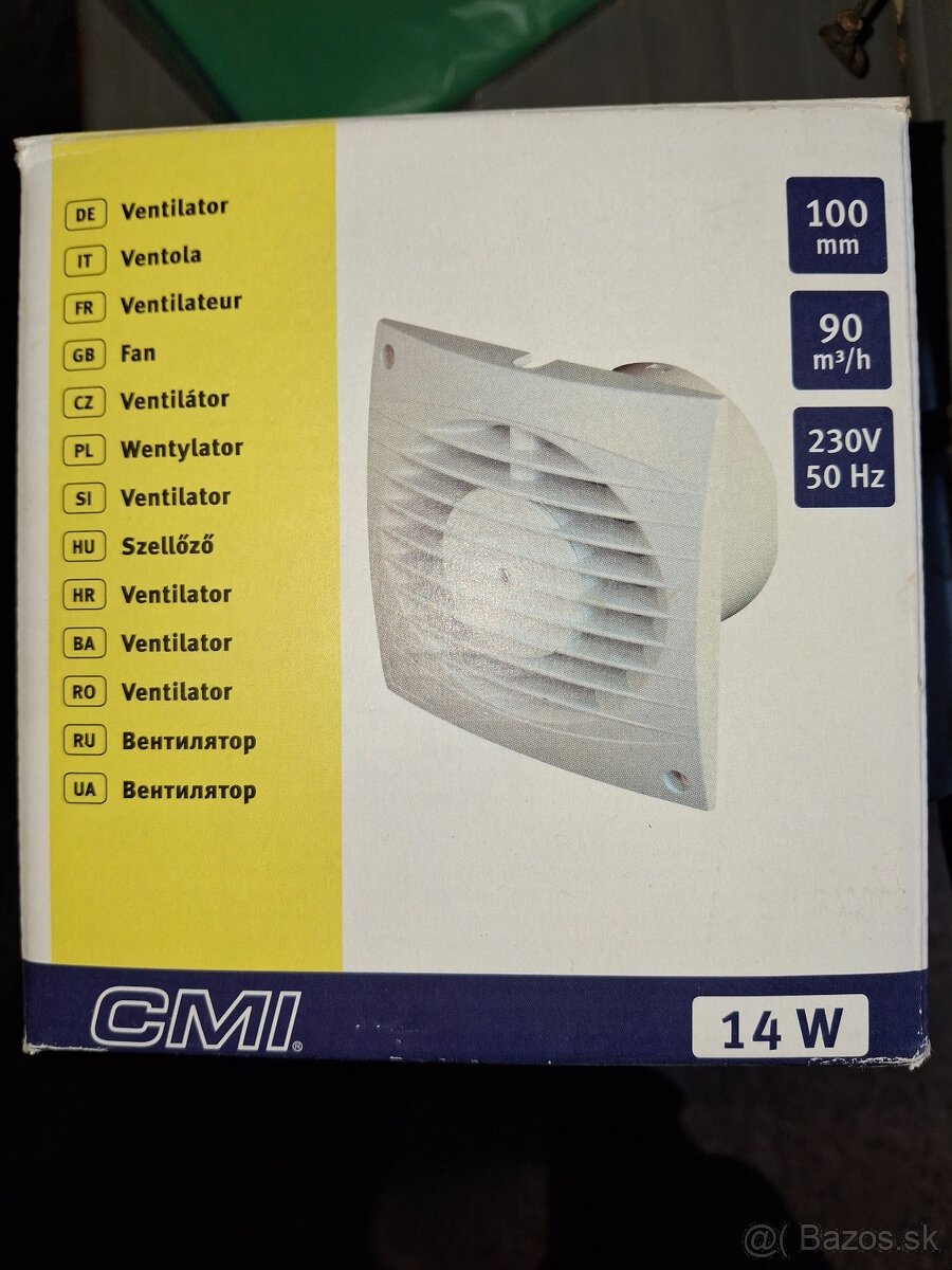Cmi odsavaci ventilator