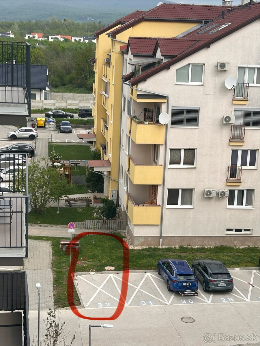 Prenajom parkovacieho miesta