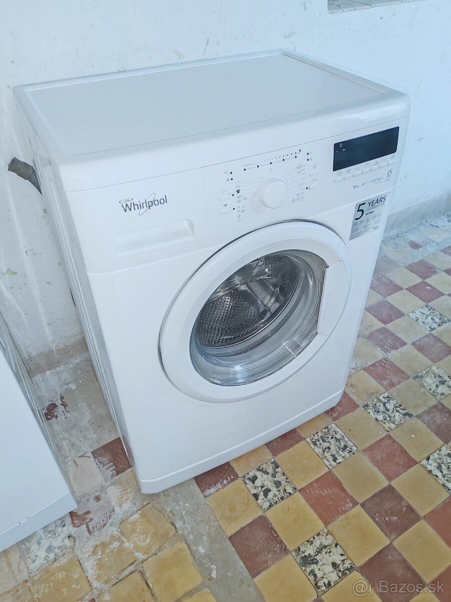 Predám práčku Whirlpool 6kg