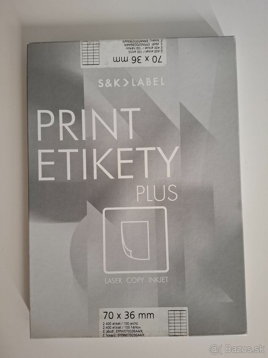 NOVÉ Print etikety 70x36