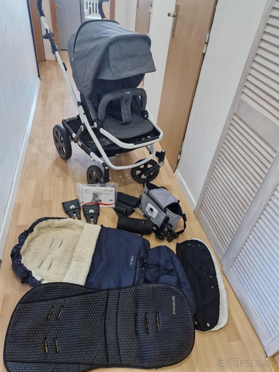 Britax Go Big 2 - farba gray melange