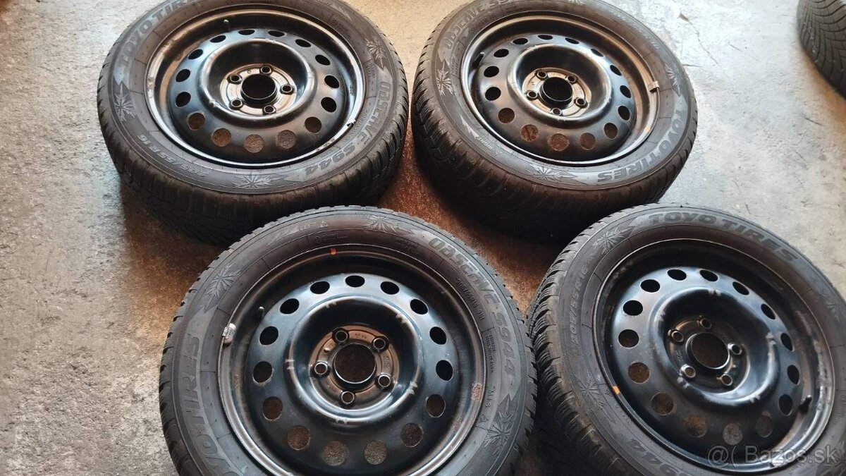 Plechove disky 5X114,3R16 HYUNDAI ,KIA pneu.205/55R16