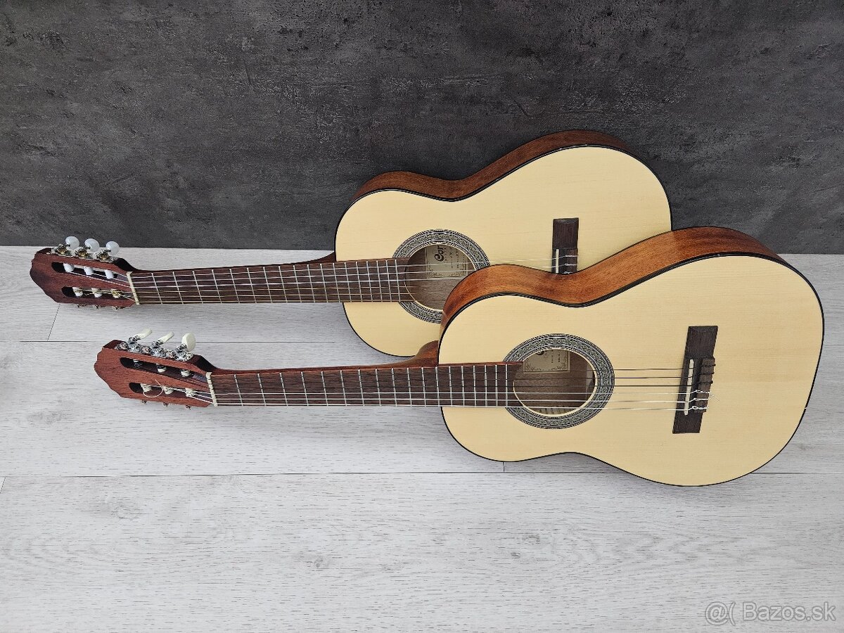 Klasická gitara / španielka Cort AC50 OP v ½ veľkosti, 2 ks