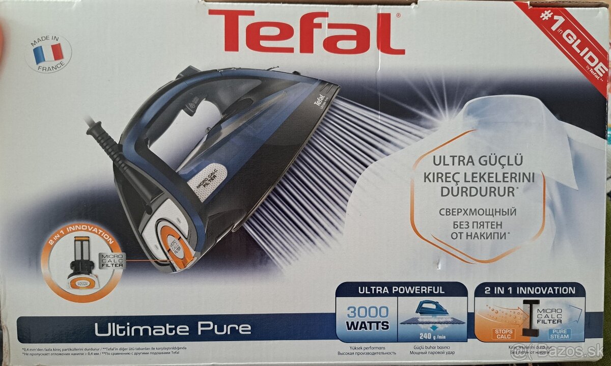 Tefal Ultimate pure TOP vykon zehlicka