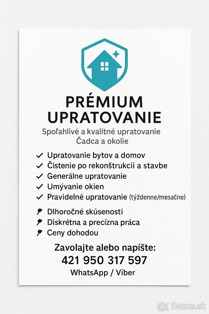 Upratovanie