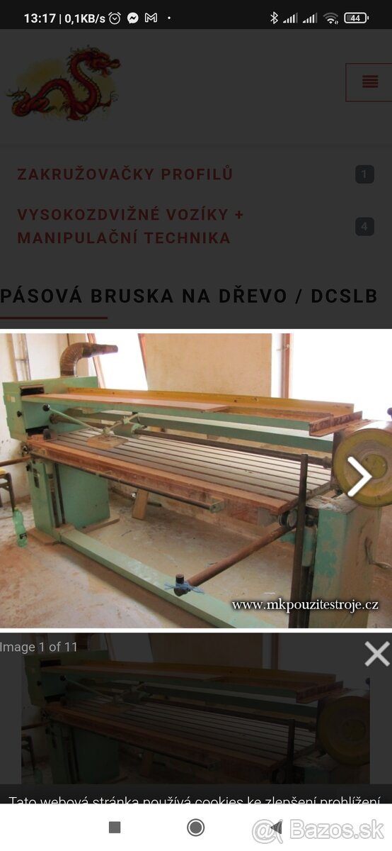 Pásová brúska