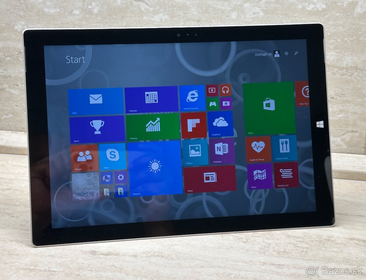 Microsoft Surface 1631 Pro 3 Silver - 128GB