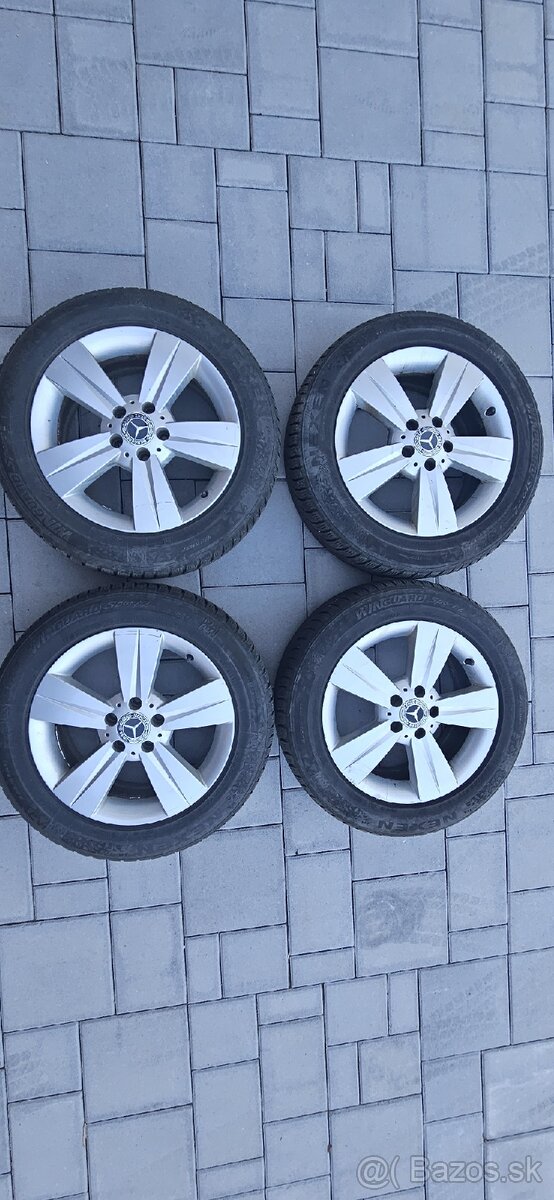 Zimná sada diskov s pneu 225/55 R17 5x112