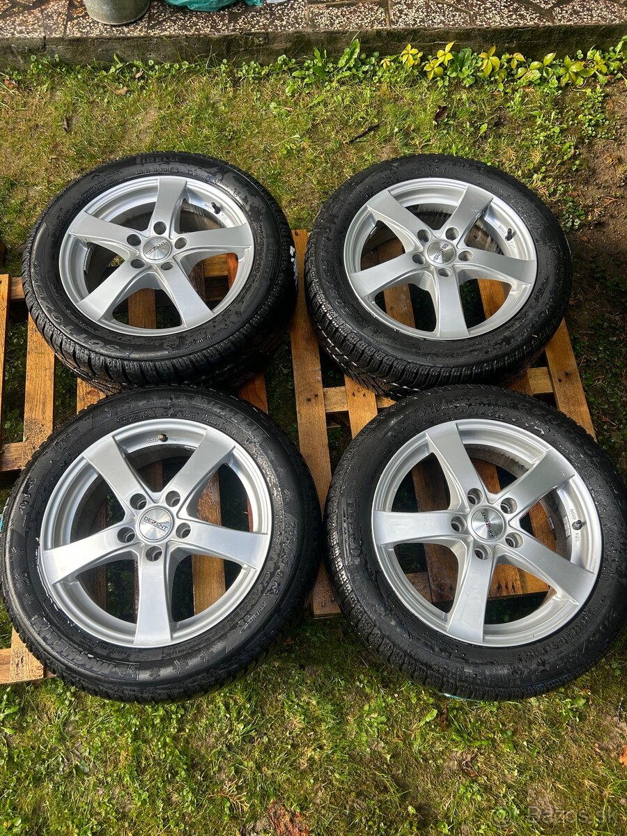5x112 r16 + zimne pneumatiky 205/55 r16