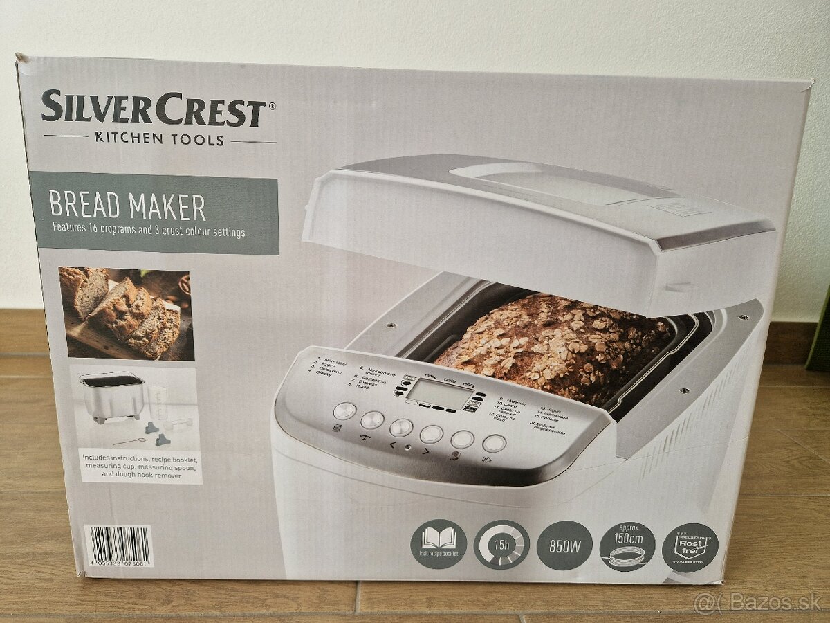 Predám DOMÁCU PEKÁREŇ - NIKDY NEPOUŽITÁ