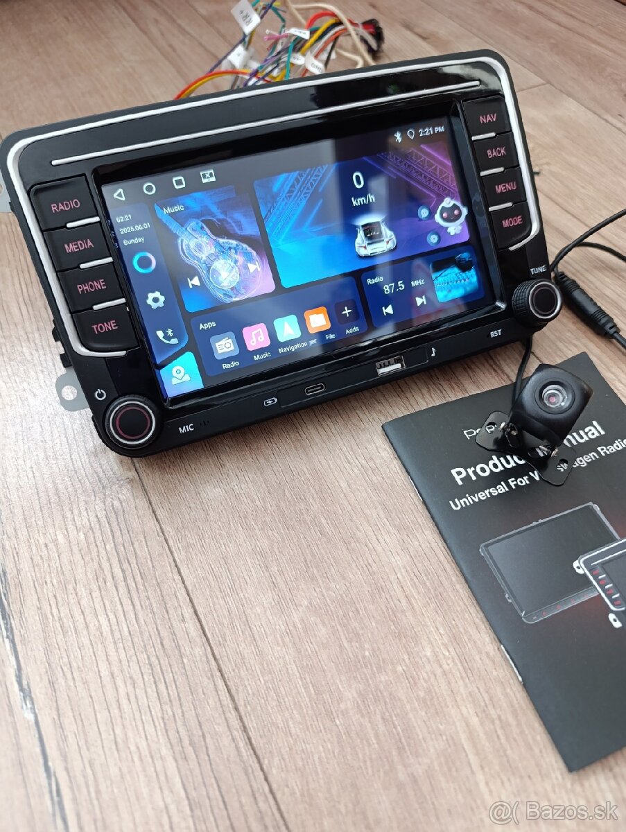 Autorádio 2din Volkswagen Škoda