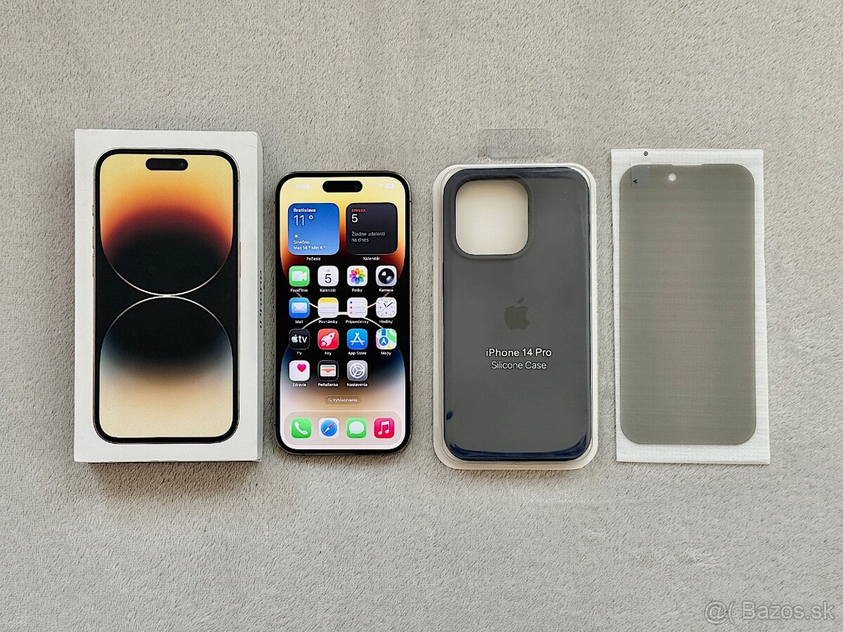 iPhone 14 Pro 256GB, NOVÁ BATERKA, SUPER STAV