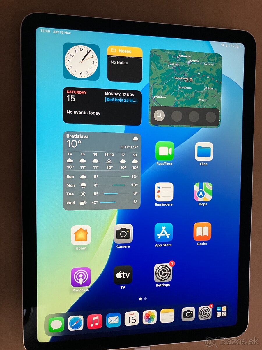 predam Apple iPad Air 11 M2 (2024), 100% bateria