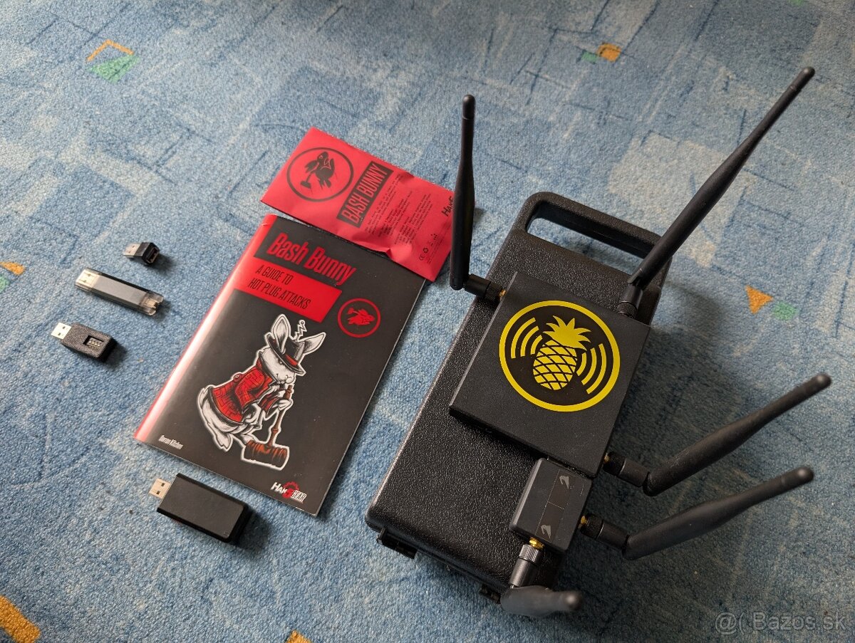 Pentest nástroje | Hak5 Pineapple | Bash Bunny | Keylogger