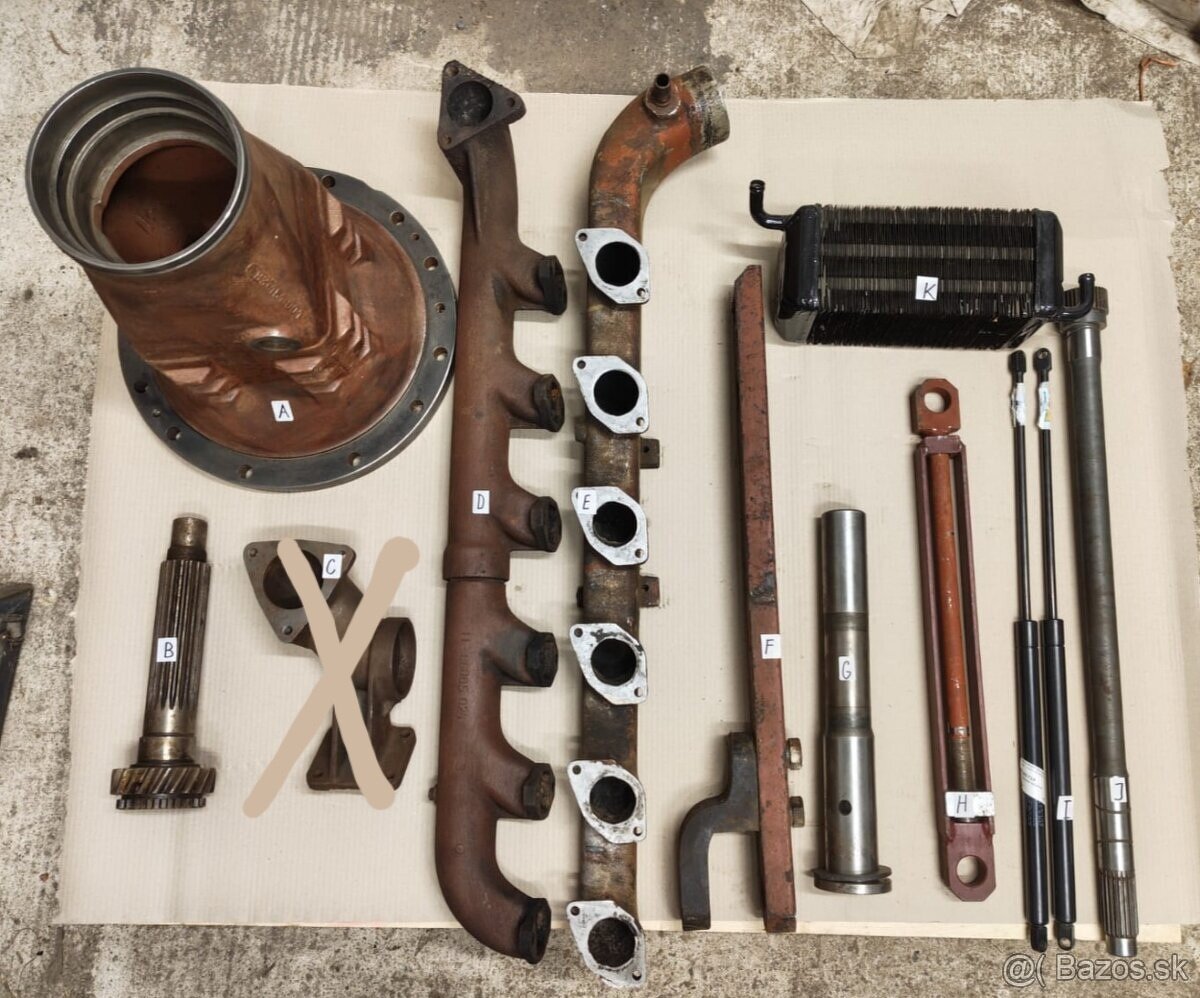 Predám mix dielov Zetor