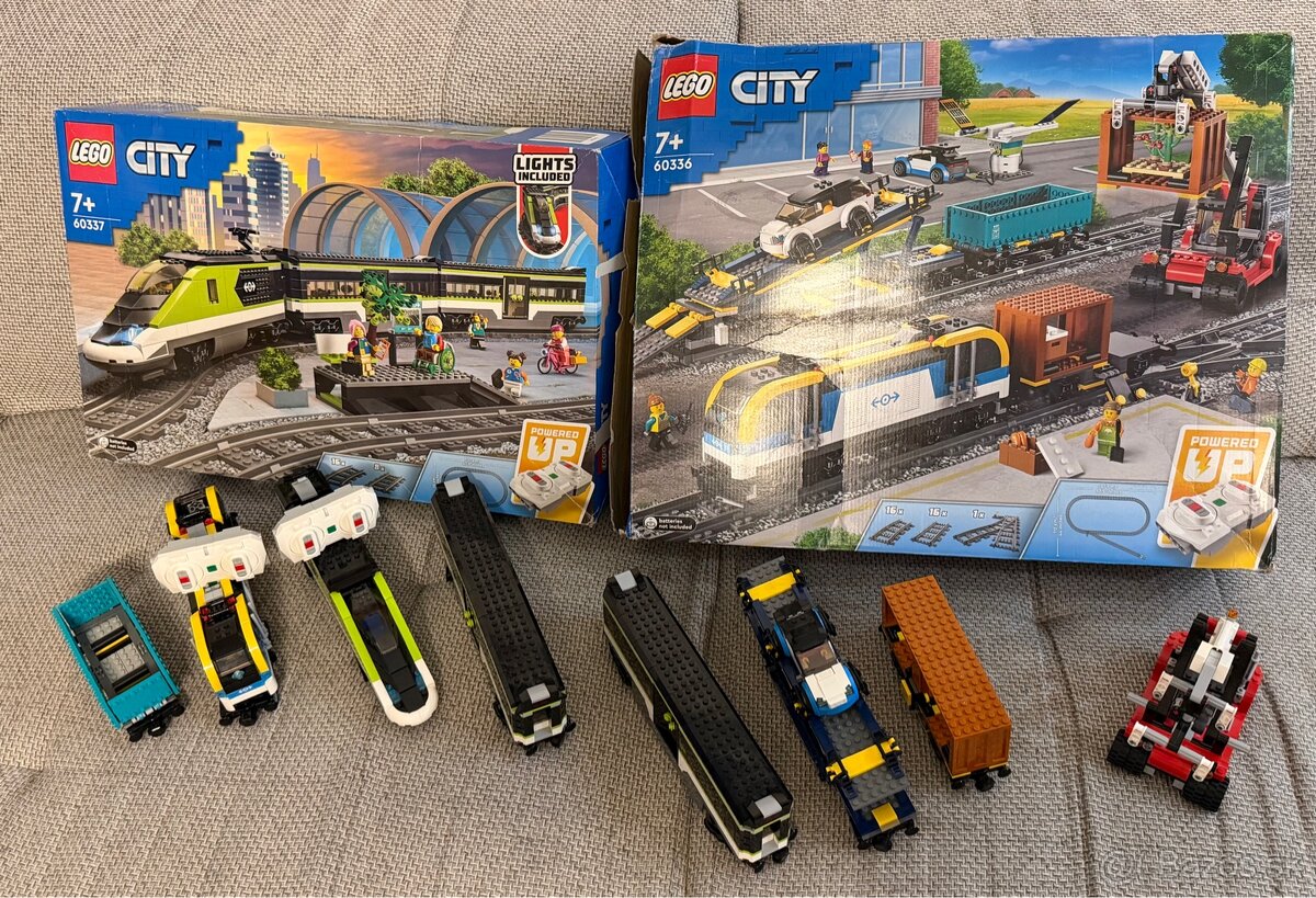 Vlak lego city 60336 a 60337
