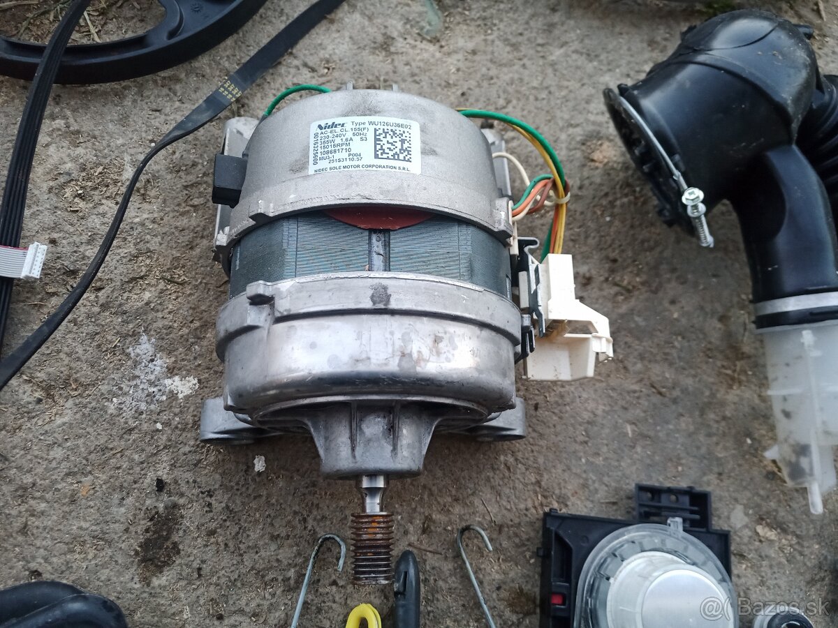 Motor pracka type wu126u35e02 a neake diely