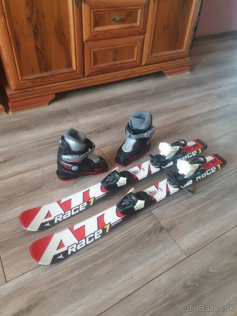 Predam lyz.set ATOMIC,80 cm,lyz.c.25,MP 15,5