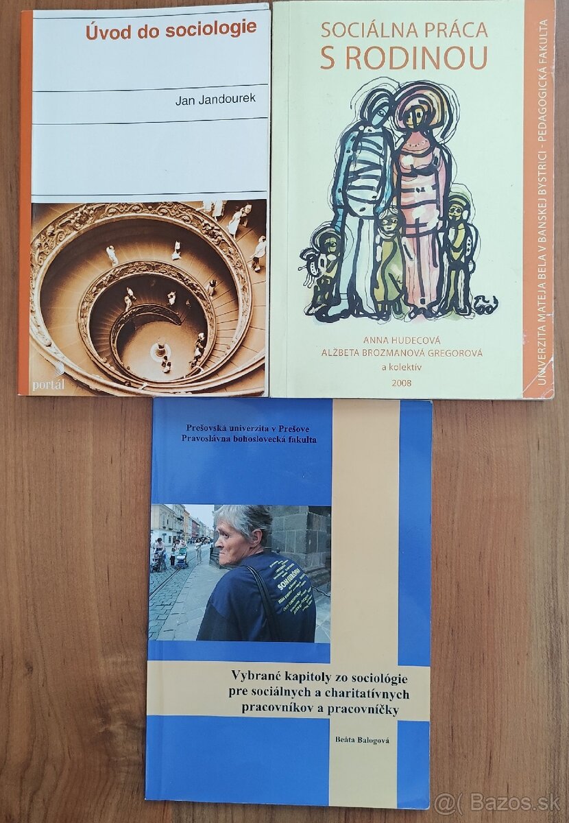 Rôzne knihy a učebnice