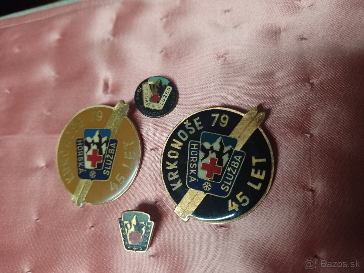 Odznaky horská služba