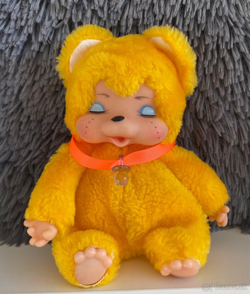 Moncici moncicak monchichi zlty