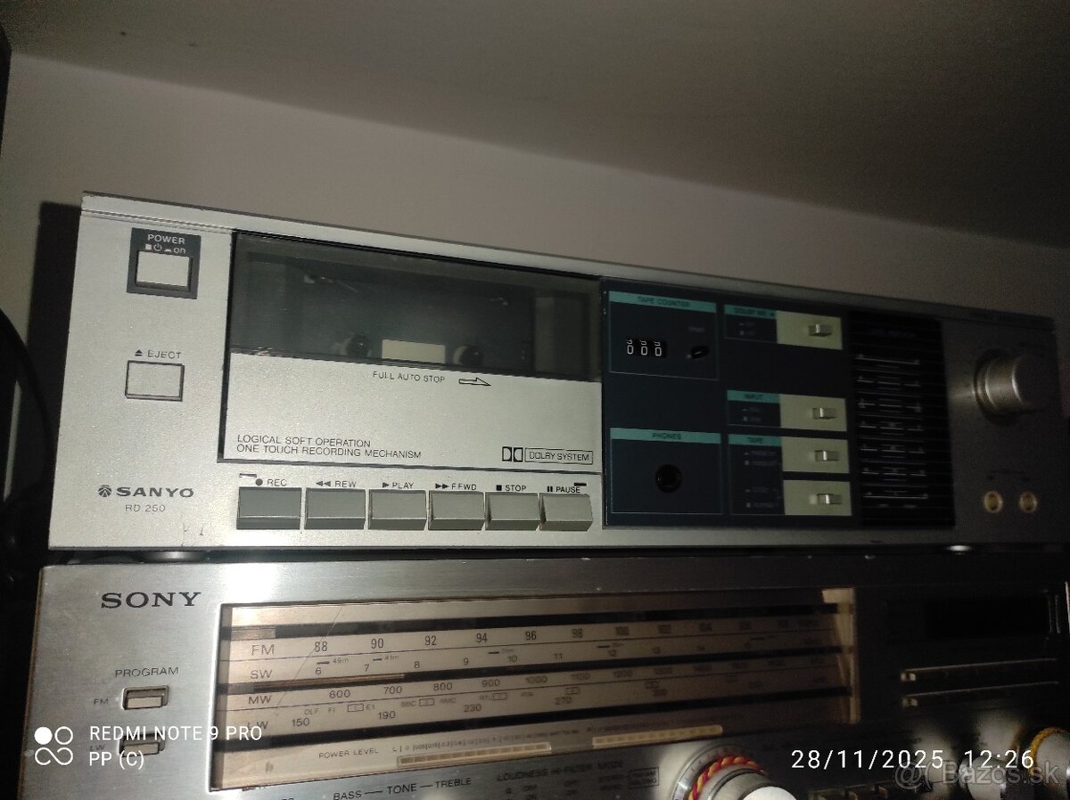 SANYO RD 250 cassette deck Japan
