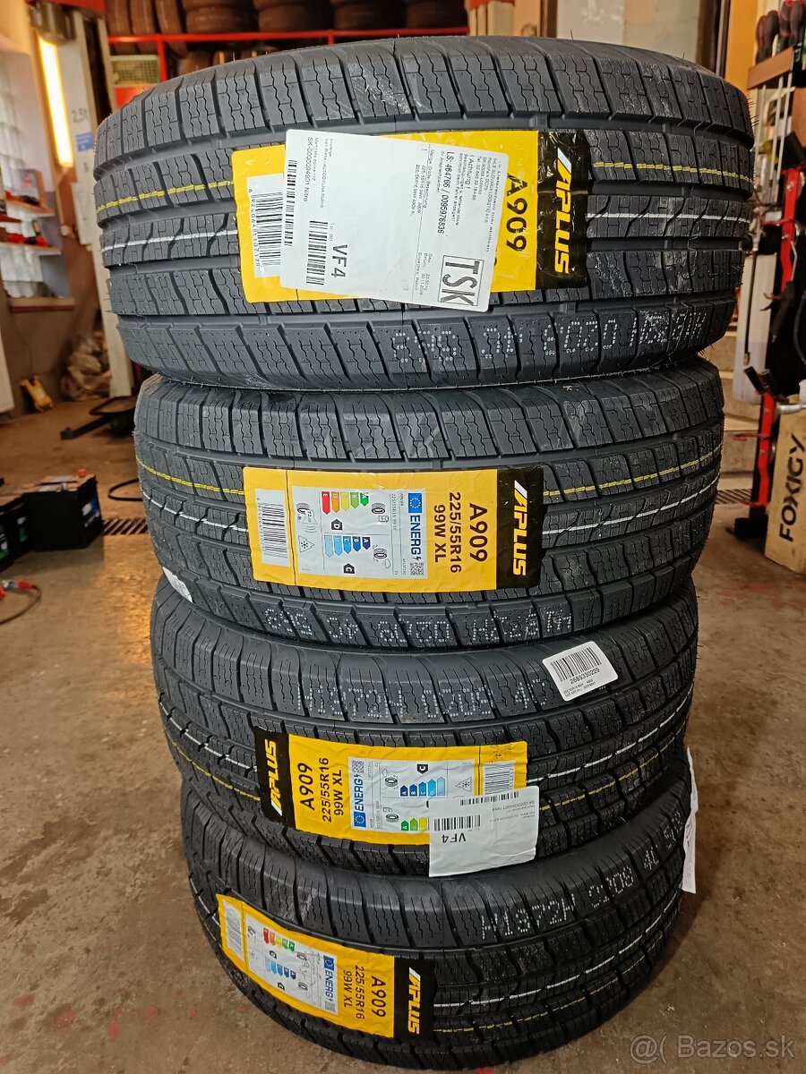 225/55 R 16 celoročné Aplus ( nové )