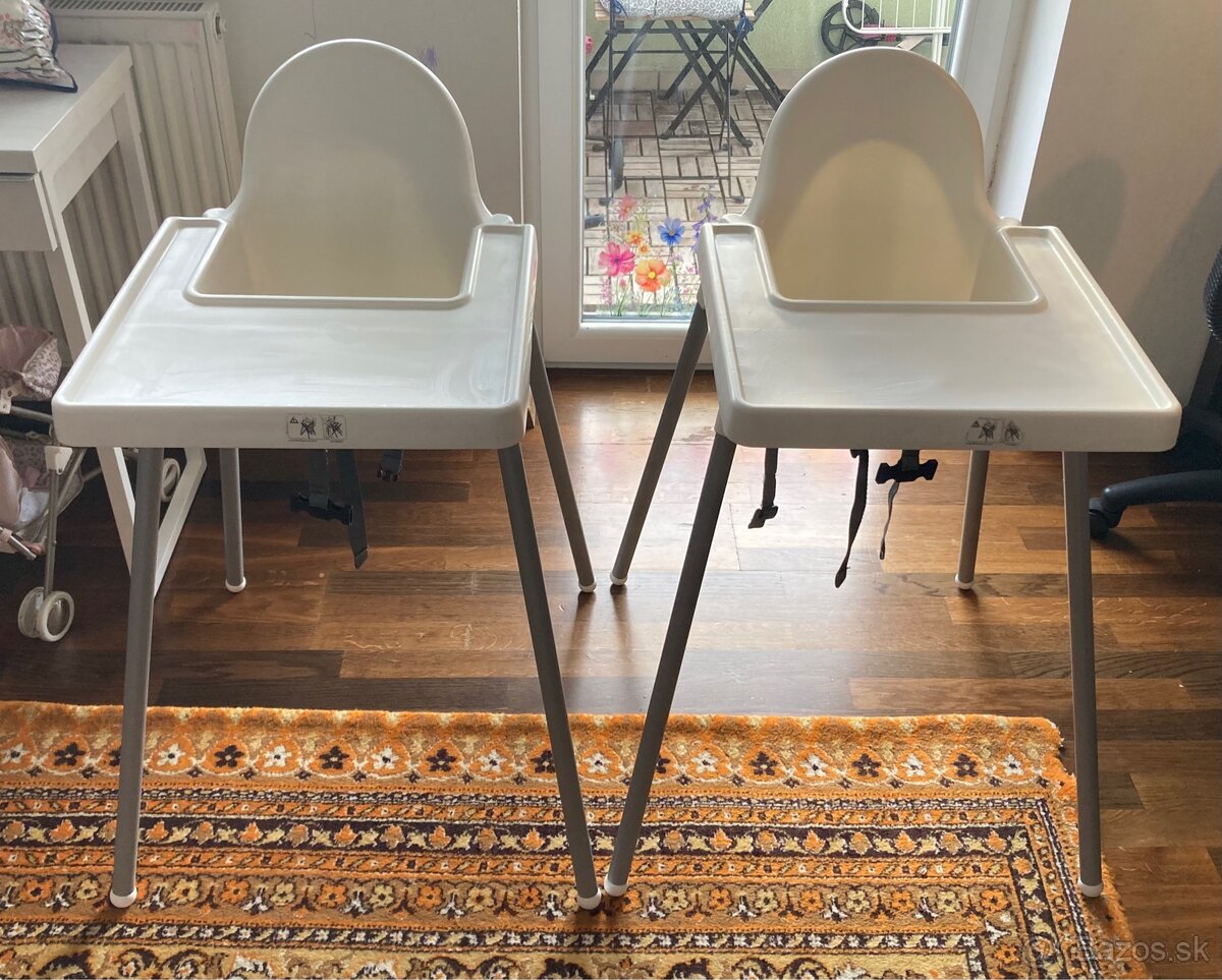2 detské stoličky Ikea