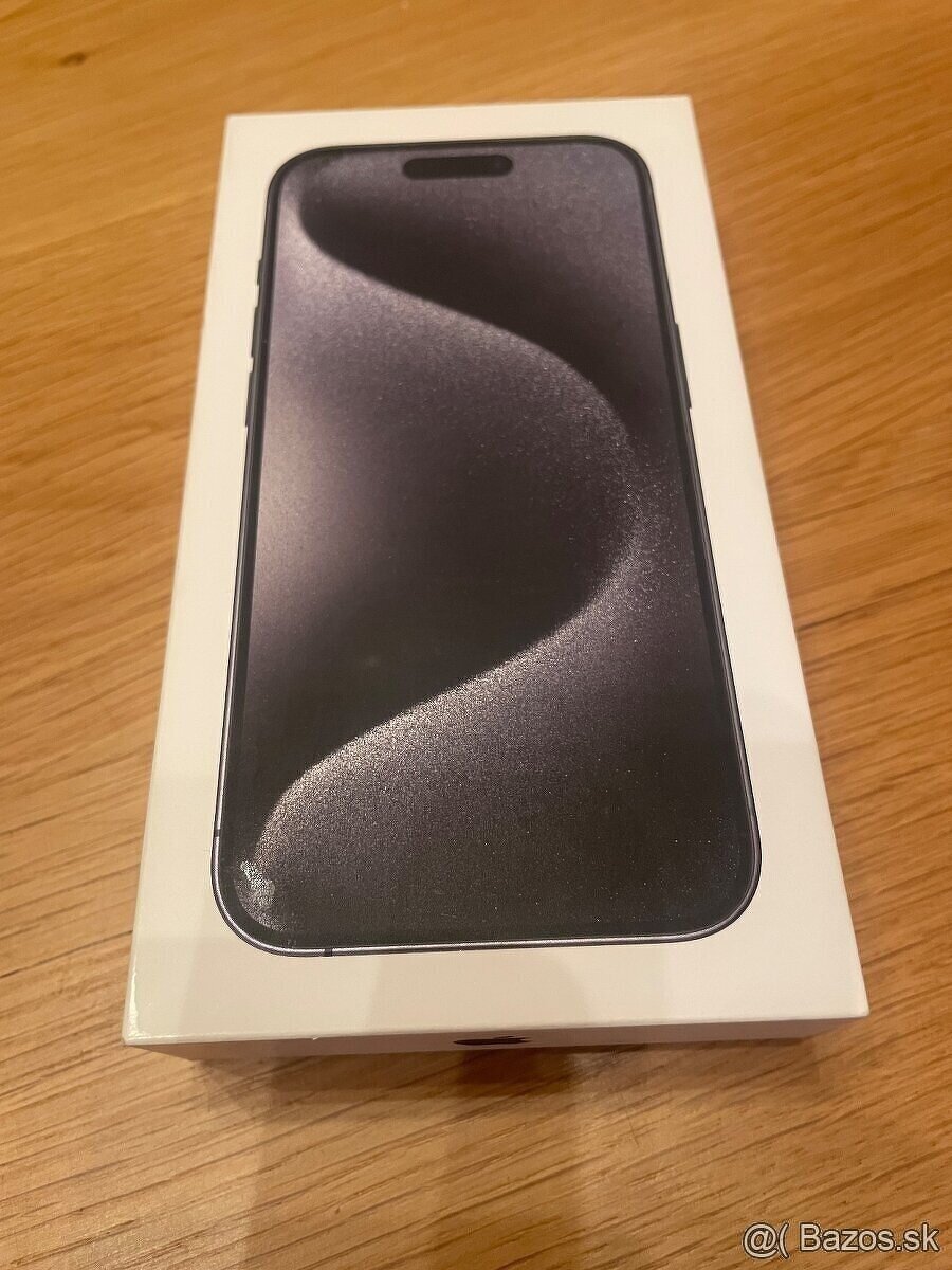 IPHONE 15 PRO BLACK 128GB