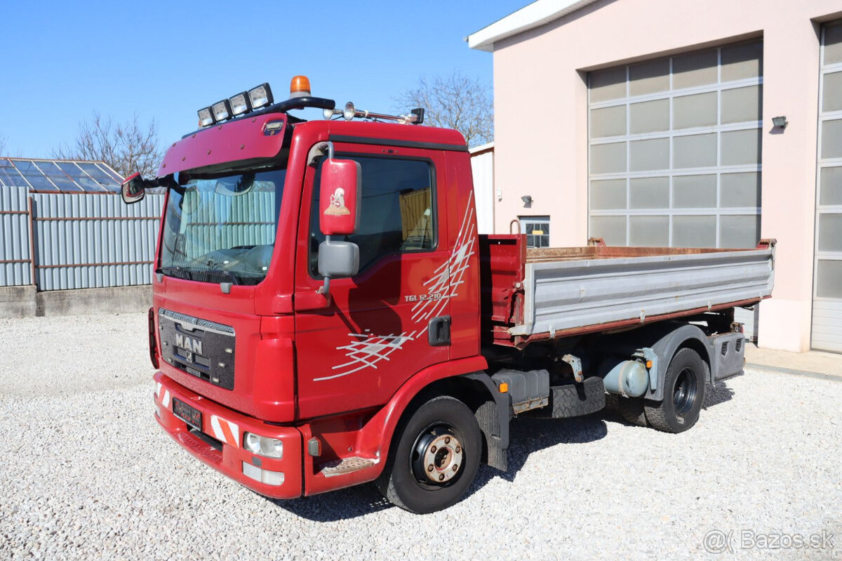 MAN TGL 12.210 MANUAL,3-STRANNY VYKLAPAC