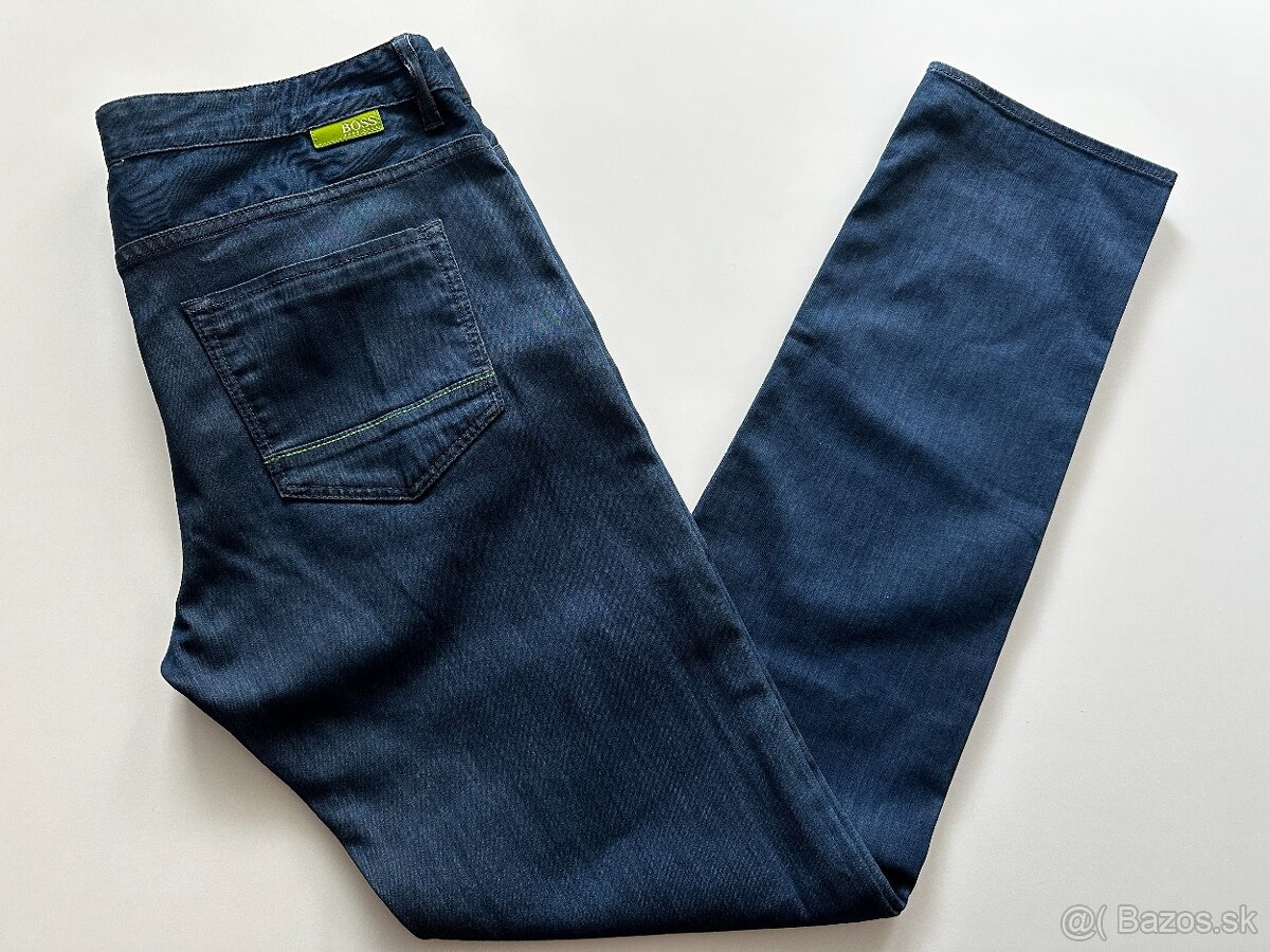 Nové,pánske, džínsy HUGO BOSS - GREEN 36/34
