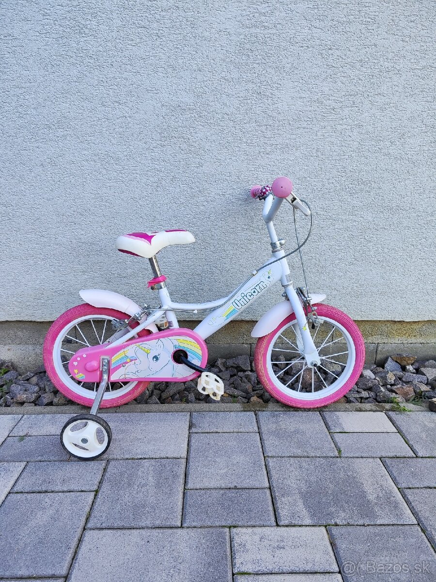 Dievčenský bicykel Dino Bikes 14"