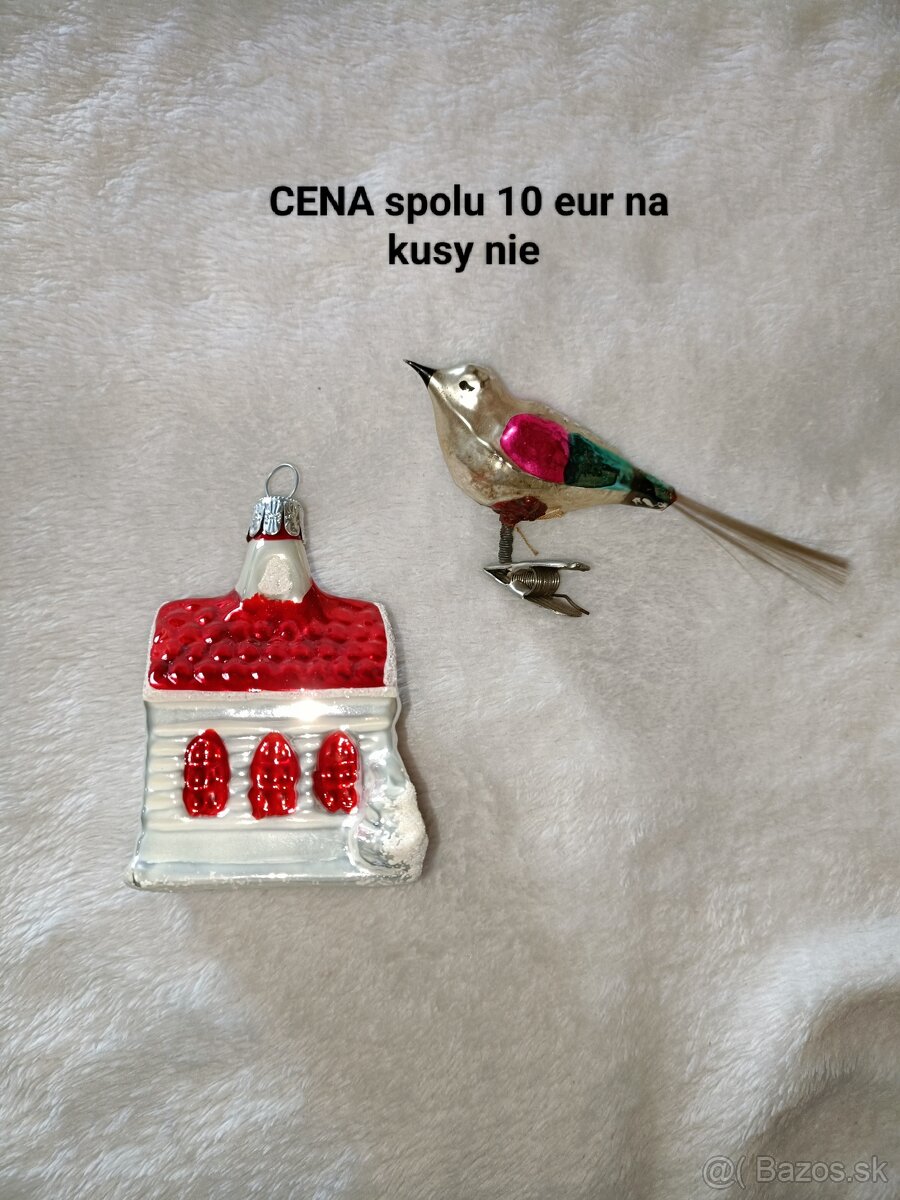 Retro vianočné ozdoby