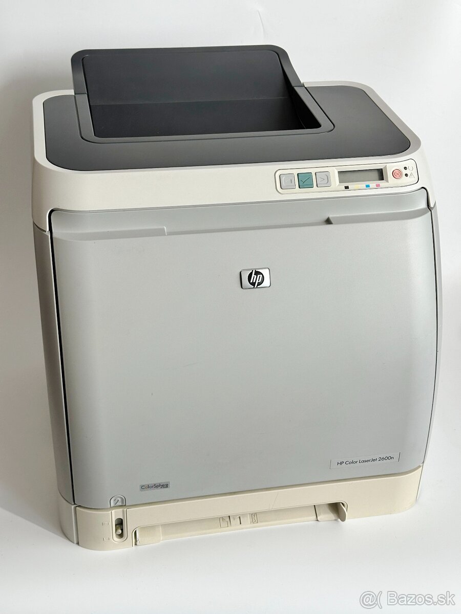 Laserová farebná tlačiareň HP Color LaserJet 2600n s tonermi