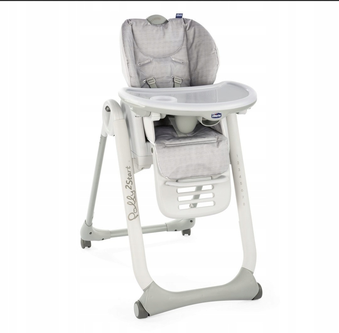 Detská jedálenská stolička Chicco polly 2 start
