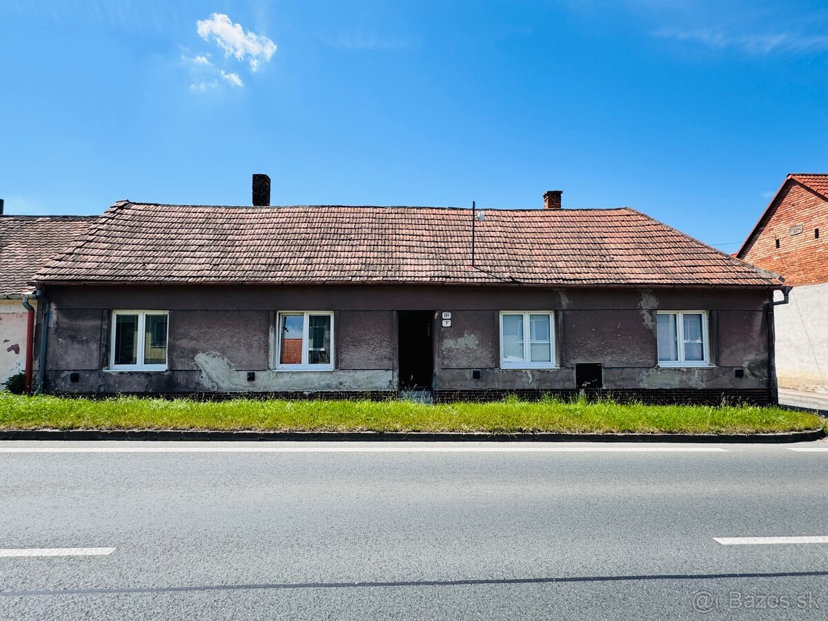 Na predaj 3-izbový rodinný dom s garážou, Holíč,okr.Skalica