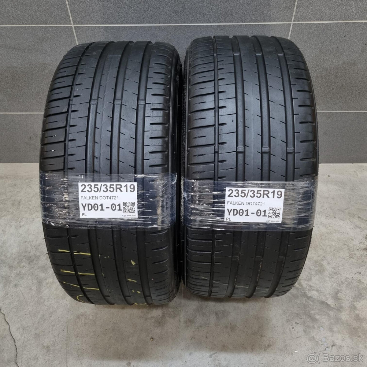 Letné pneumatiky 235/35 R19 FALKEN DOT4721