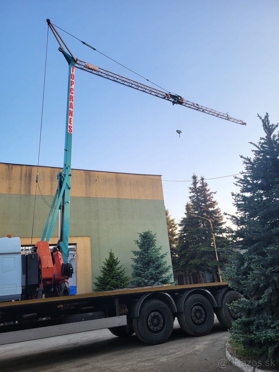 Stavebný Žeriav na diaľkové ovládanie Cattaneo CM 76