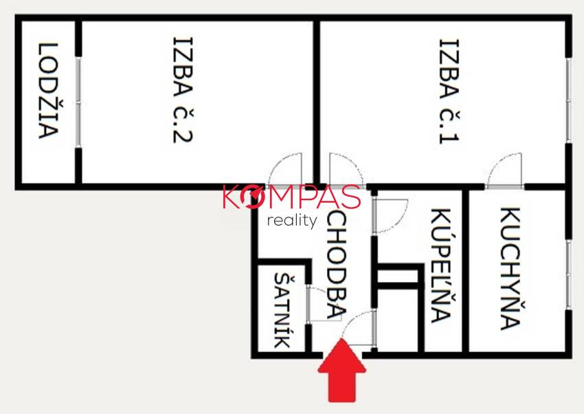 KOMPLETNE PREROBENÝ 2-IZB.BYT S LODŽIOU VO VYHĽADÁVANEJ LOKA