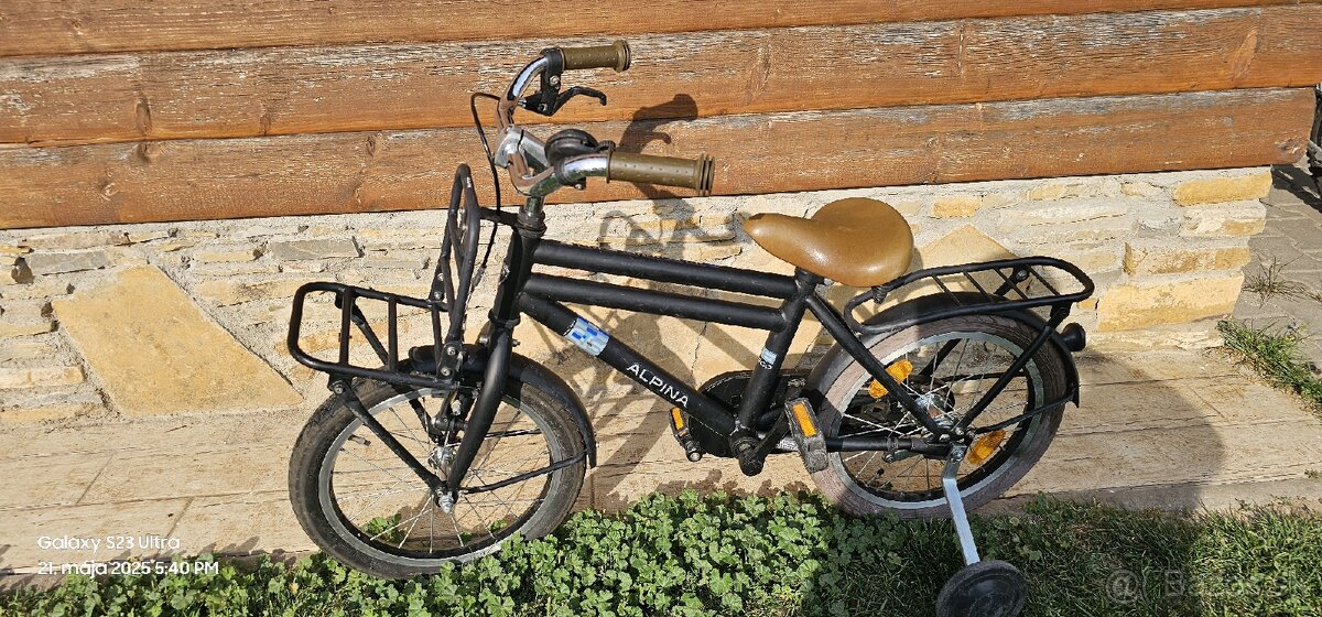 Detský bicykel Alpina 16 palcov