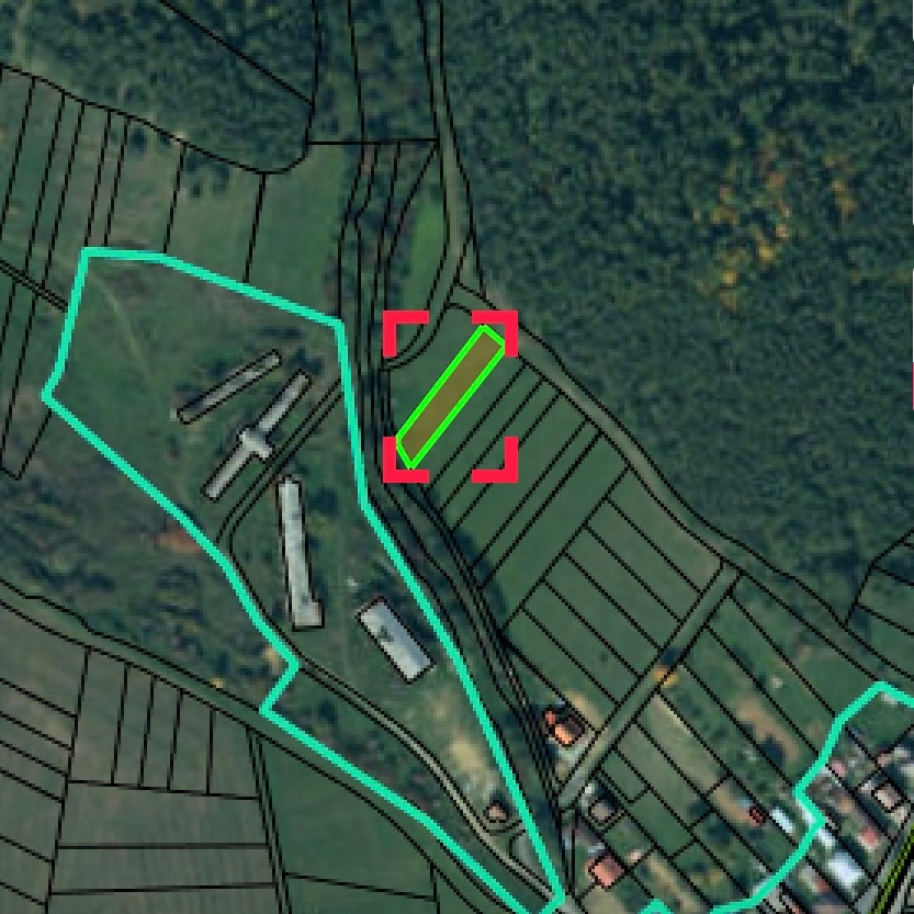 Pozemok v obci Oľšavka