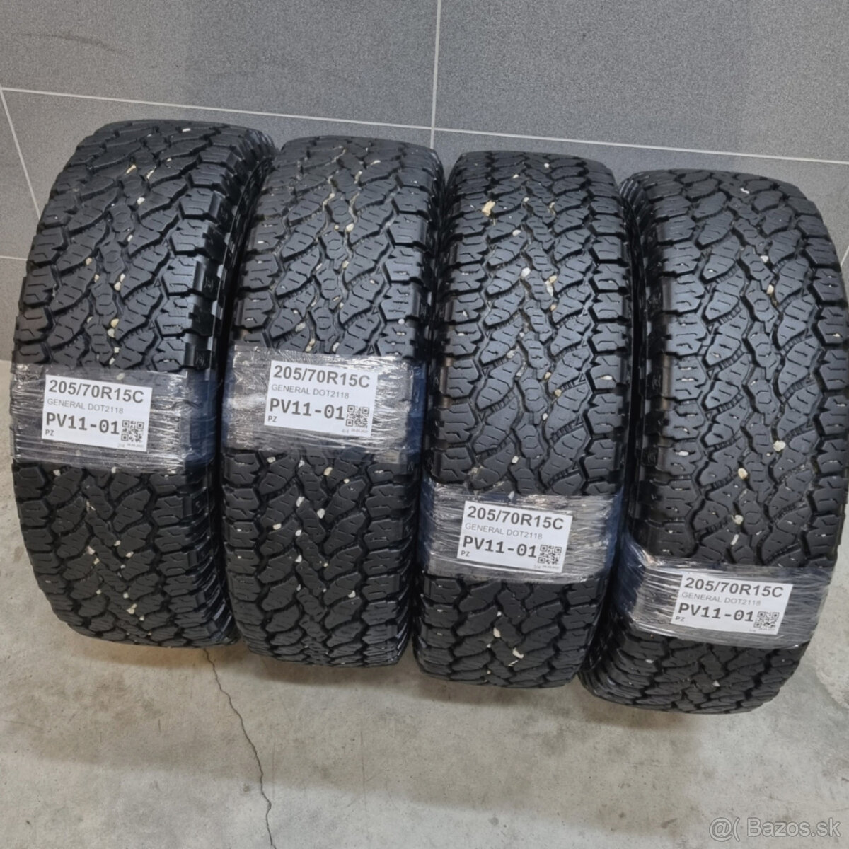 Zimné dodávkové pneumatiky 205/70 R15C GENERAL