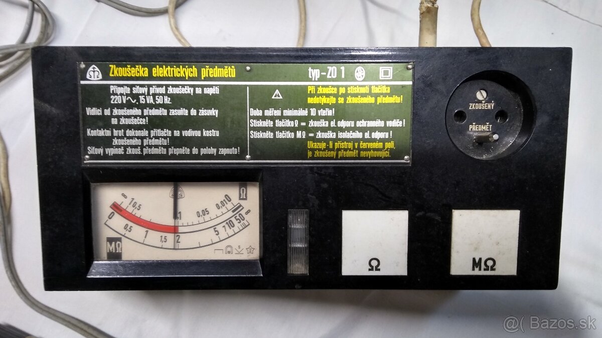 Meraci pristroj na elekrospotrebice