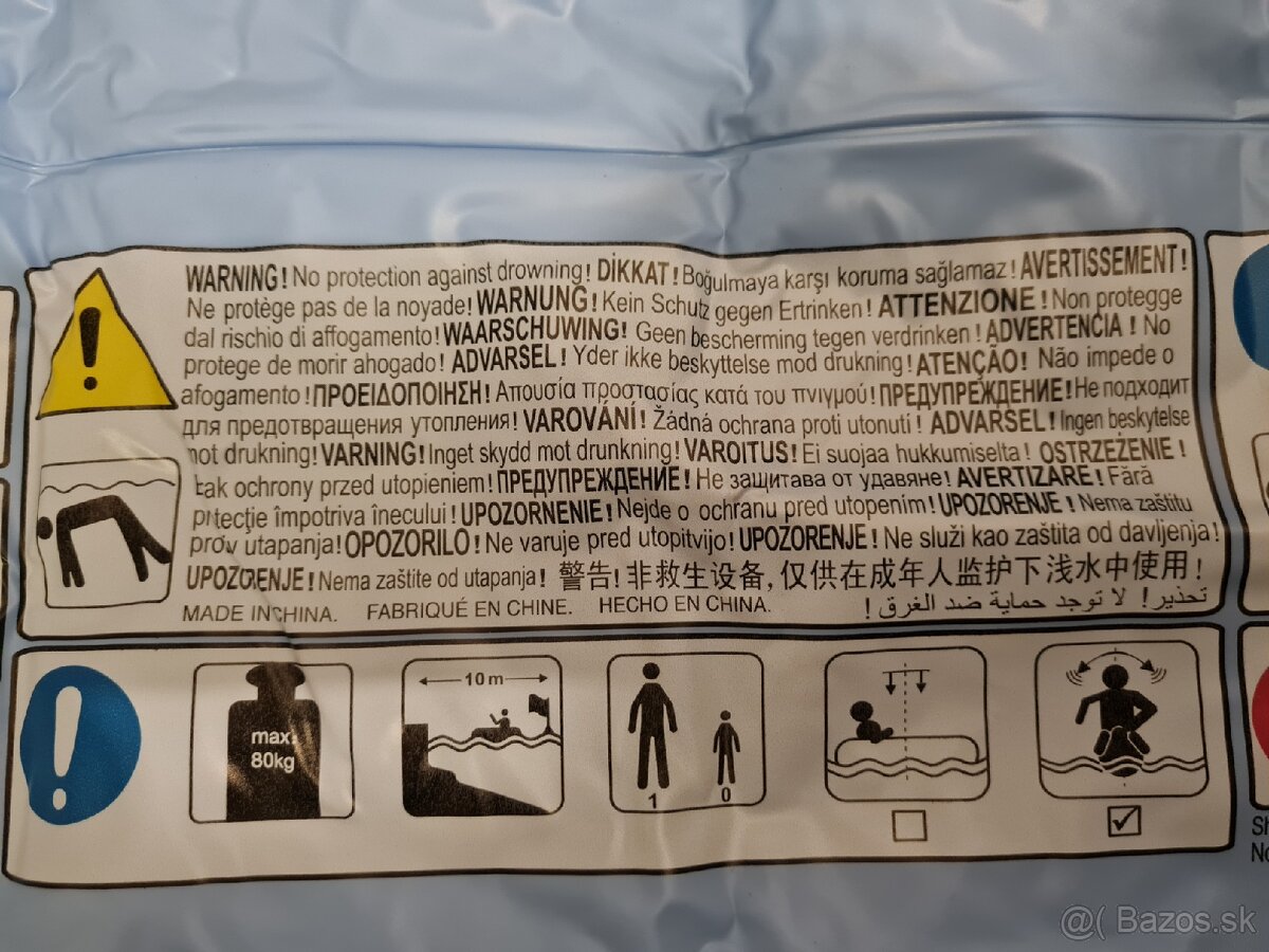 Darujem nafukovačku do vody