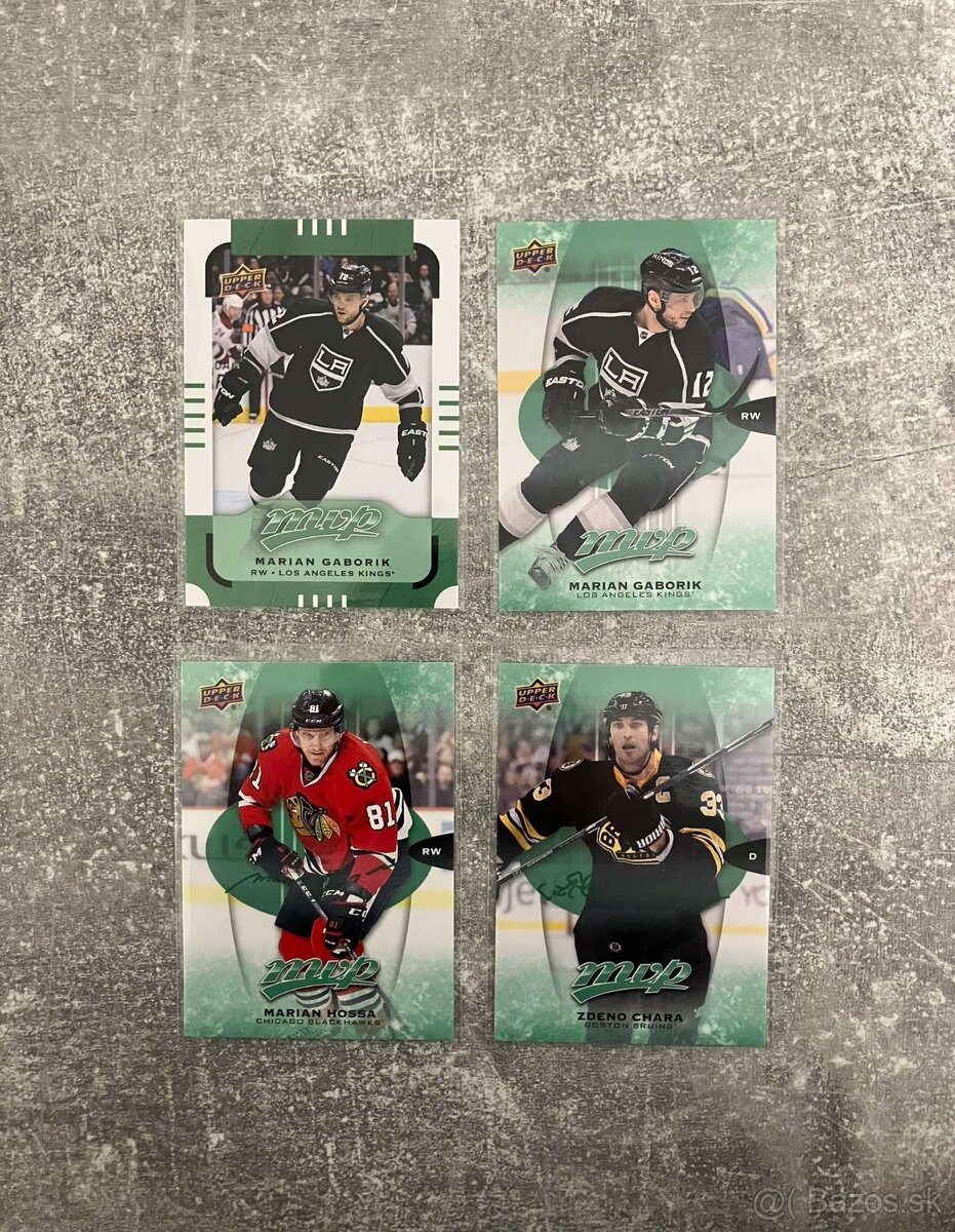 Hokejové kartičky Slováci v NHL