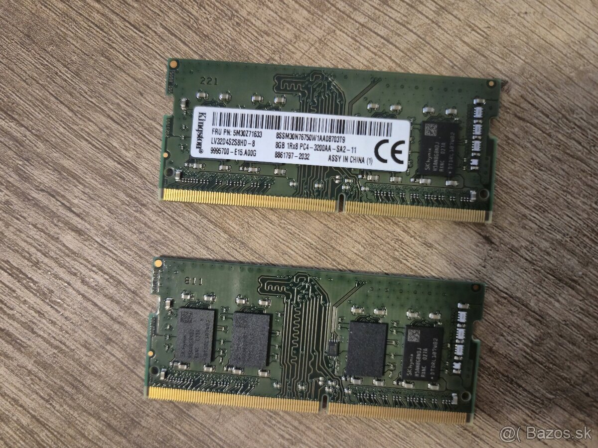 2x8GB 16GB DDR4 3200MHz SODIMM